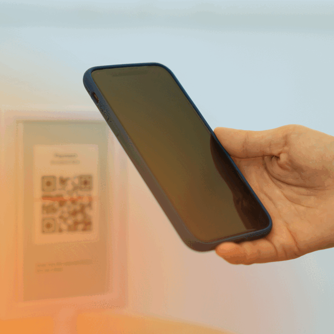 QR code scan creating a new task report